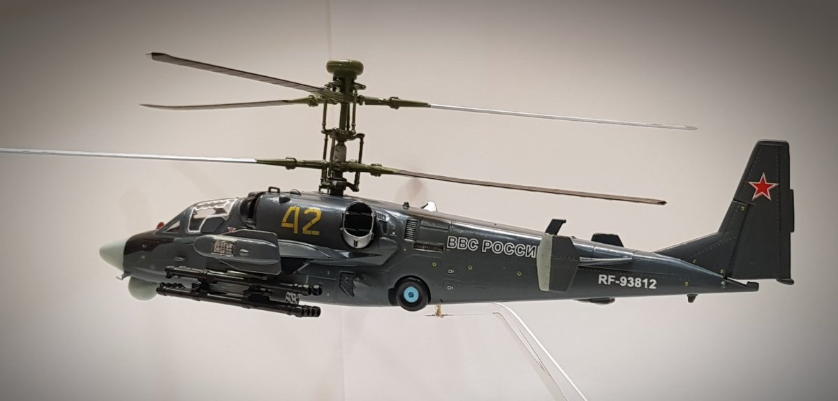 Вертолёт Аллигатор ка-52 из лего