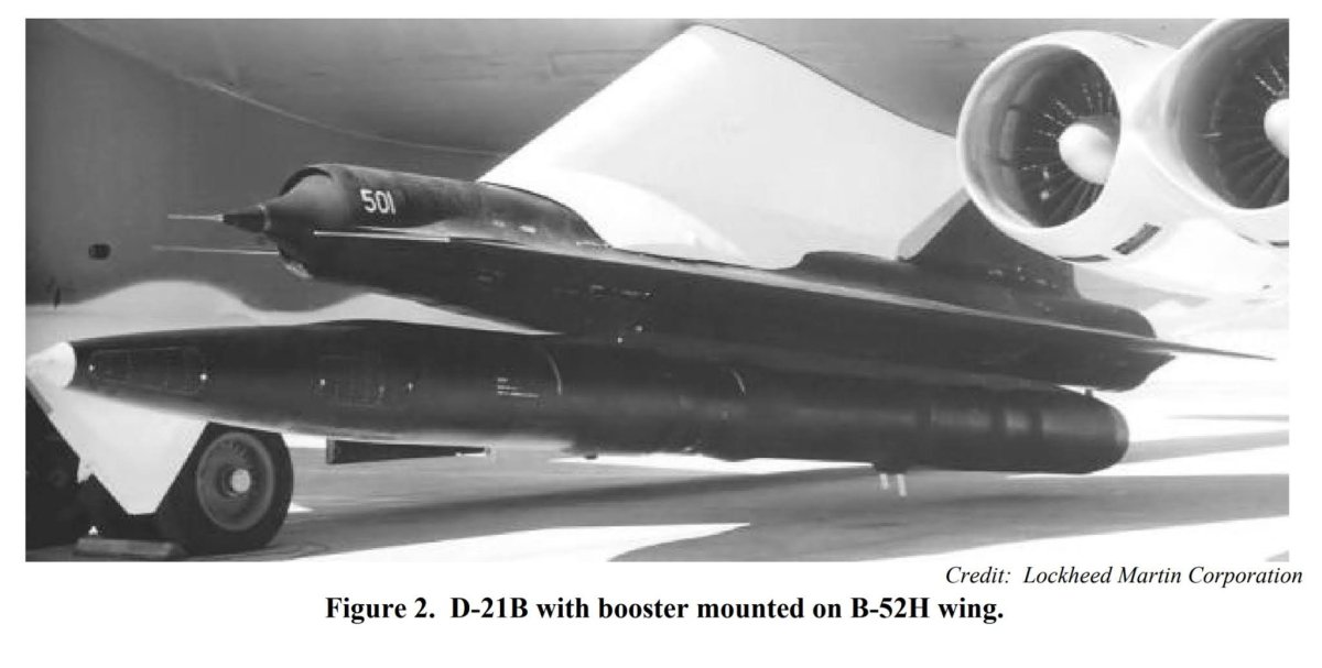 Lockheed d-21 самолёты-разведчики
