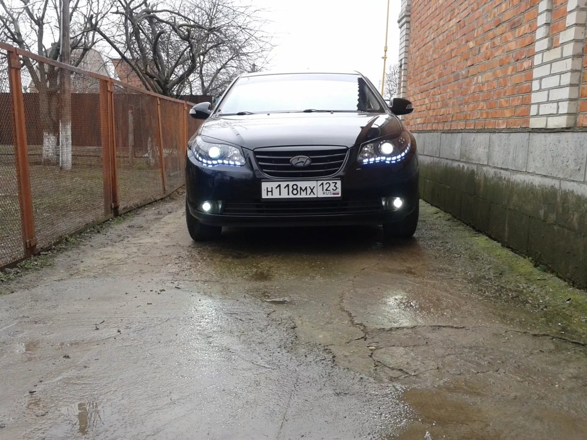 Цоколь туманки Элантра 6