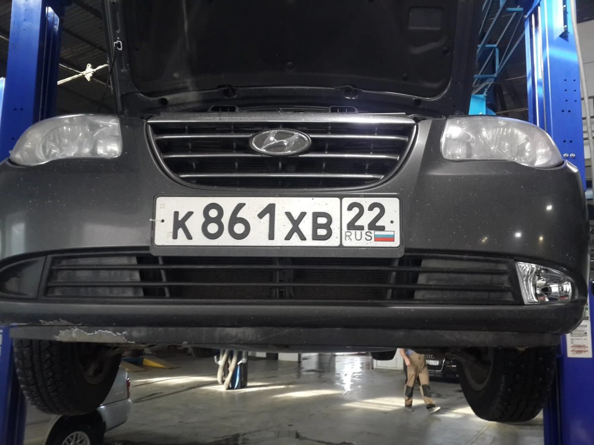 Туманки на Хендай Элантра 4 поколения