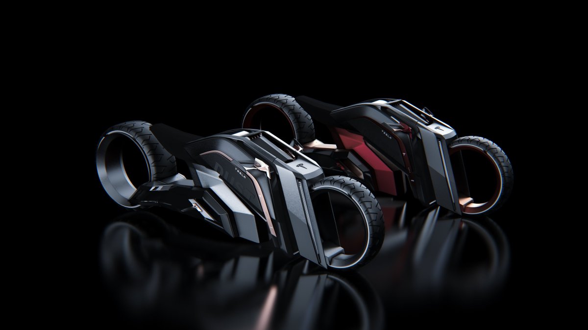 Футуристичные мотоциклы из фильма «трон»