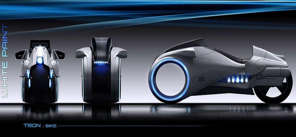 Трон светоцикл концепт