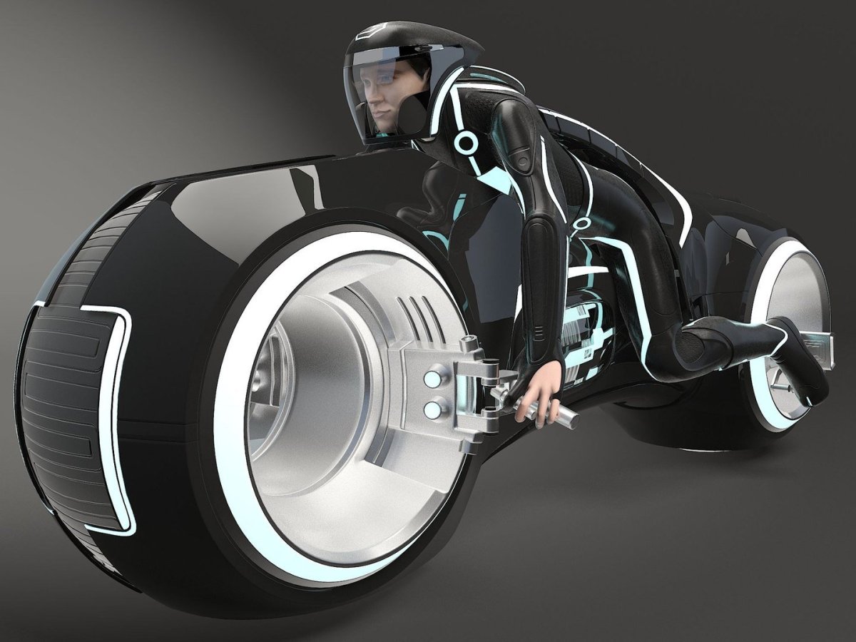 Байк tron Light Cycle
