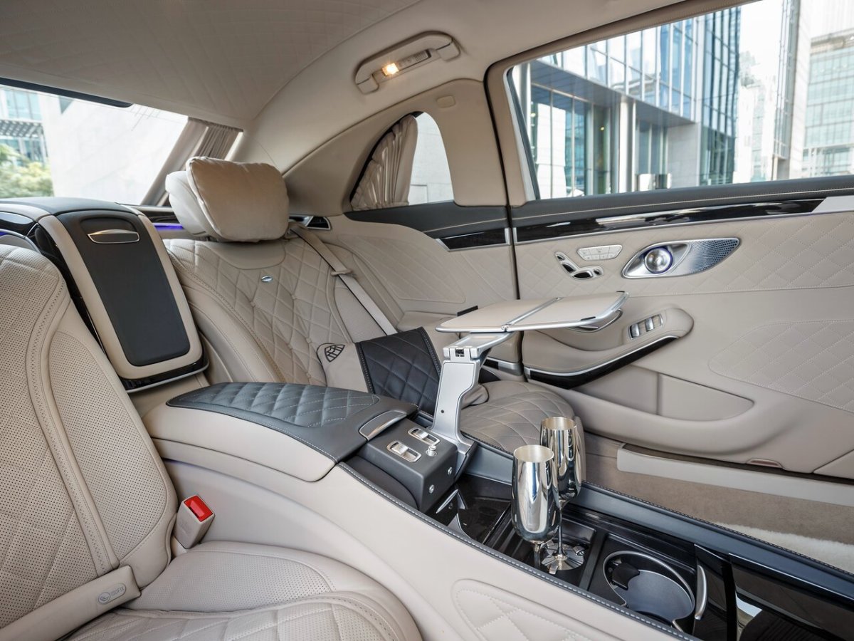 Мерседес Бенц Майбах s600 салон