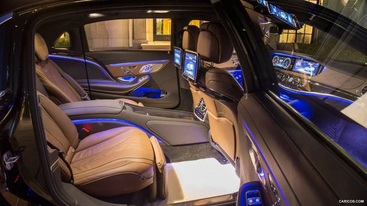 Mercedes Benz Maybach s600 салон