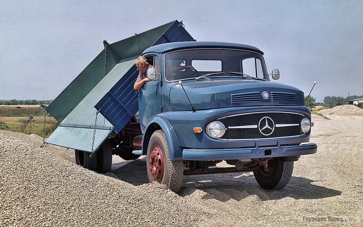 Мерседес 1959 грузовик