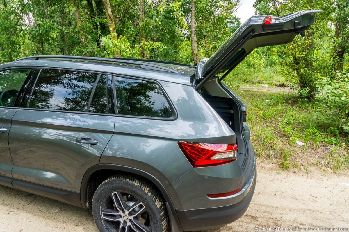 Skoda Kodiaq i багажник