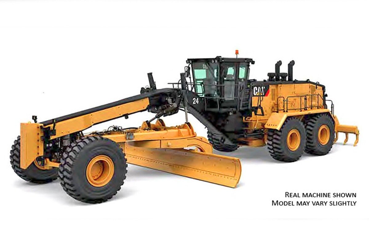Cat 24 грейдер