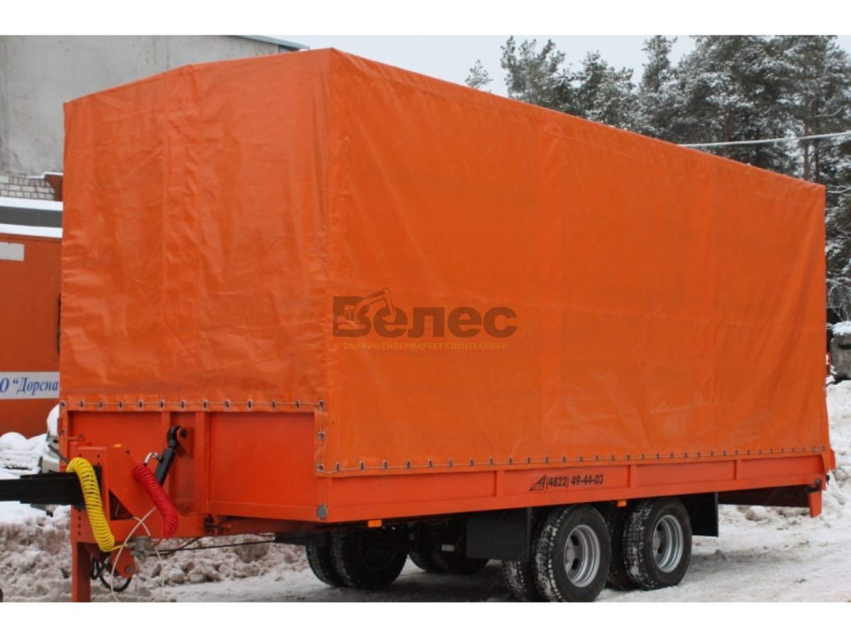 Прицеп 835305 специальный тентованный