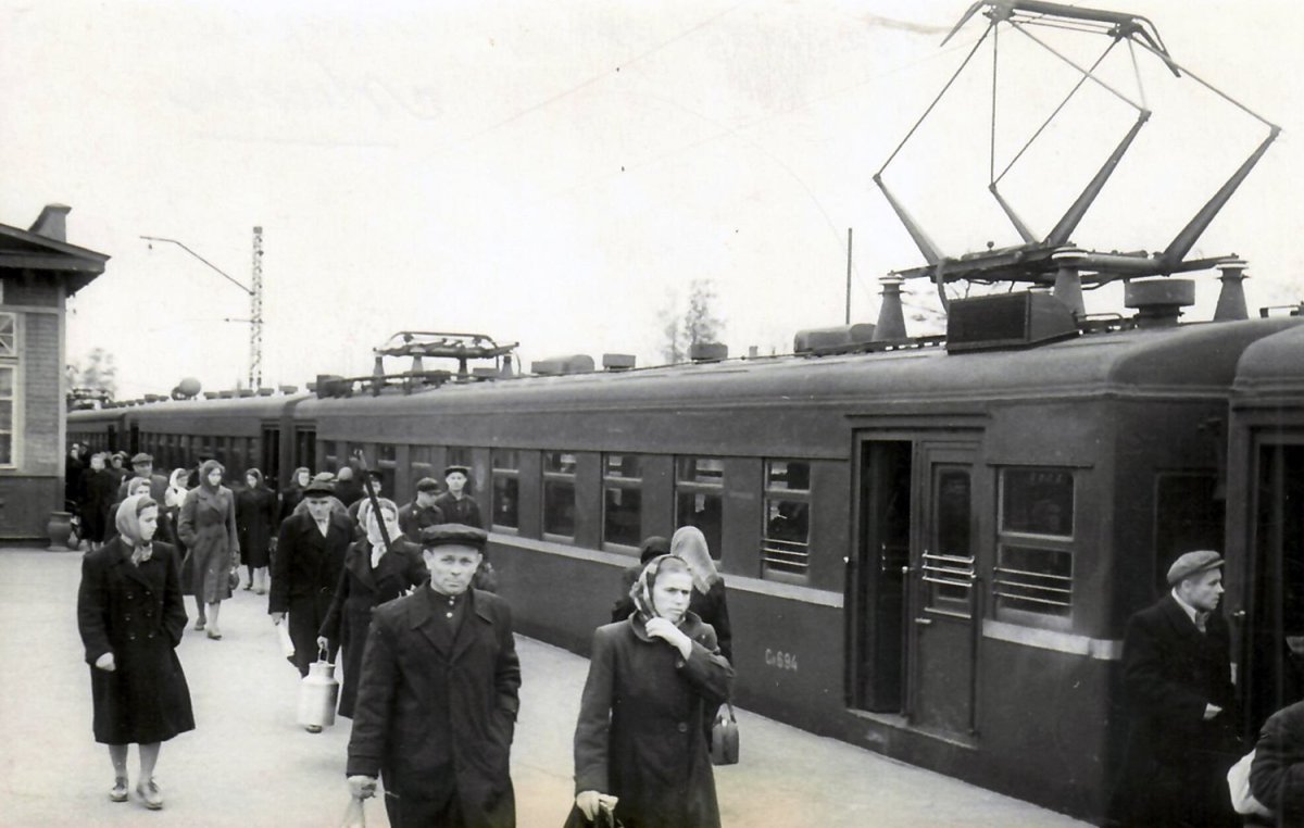 Станция Ивантеевка 1960
