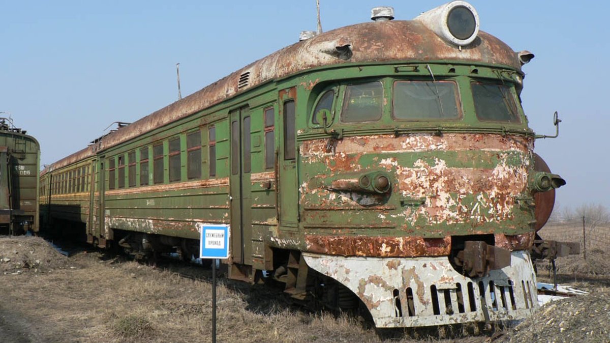 Поезд призрак СССР эр2 901