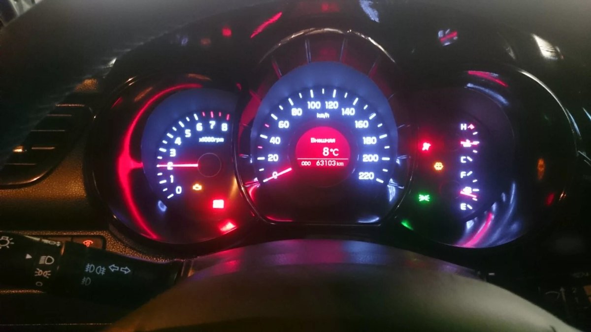 Приборка Киа Рио 3