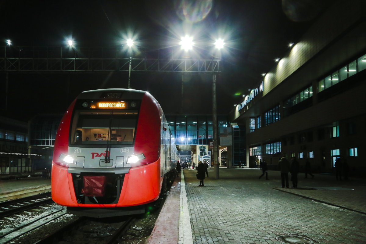 Поезд Ласточка Ростов Краснодар