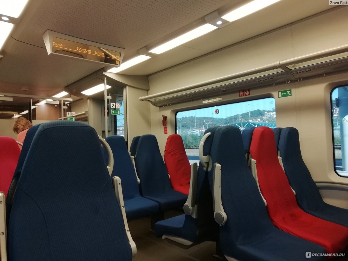 Поезд Ласточка Краснодар Сочи