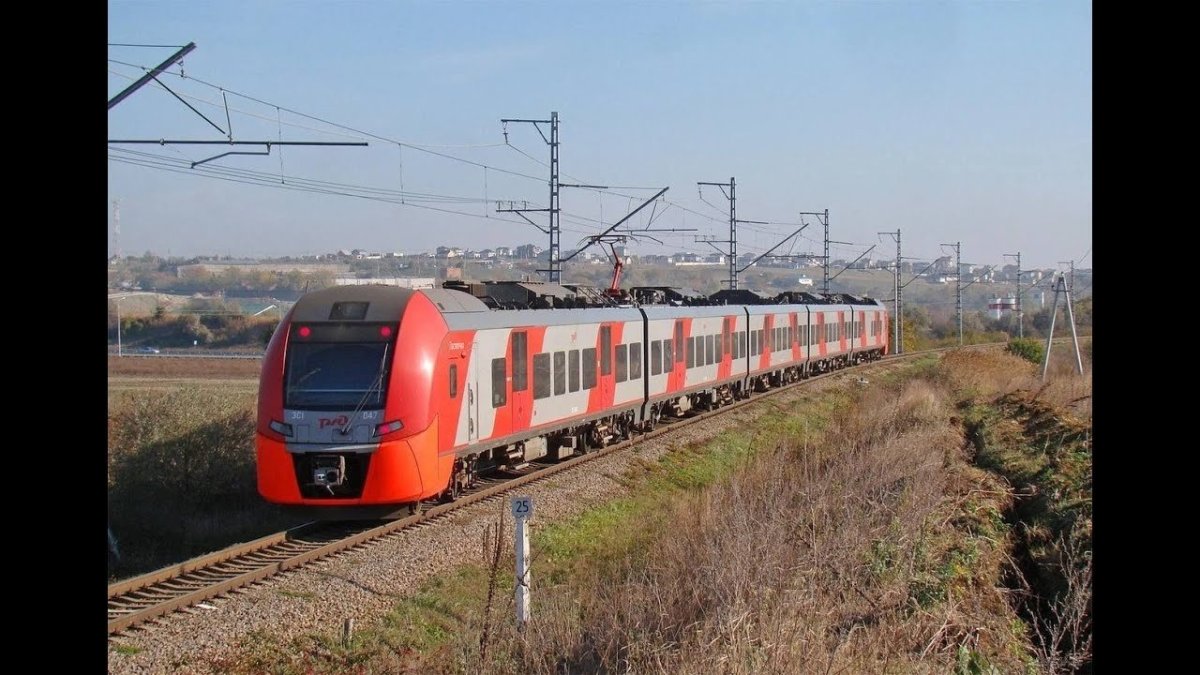 Электропоезд Анапа Краснодар