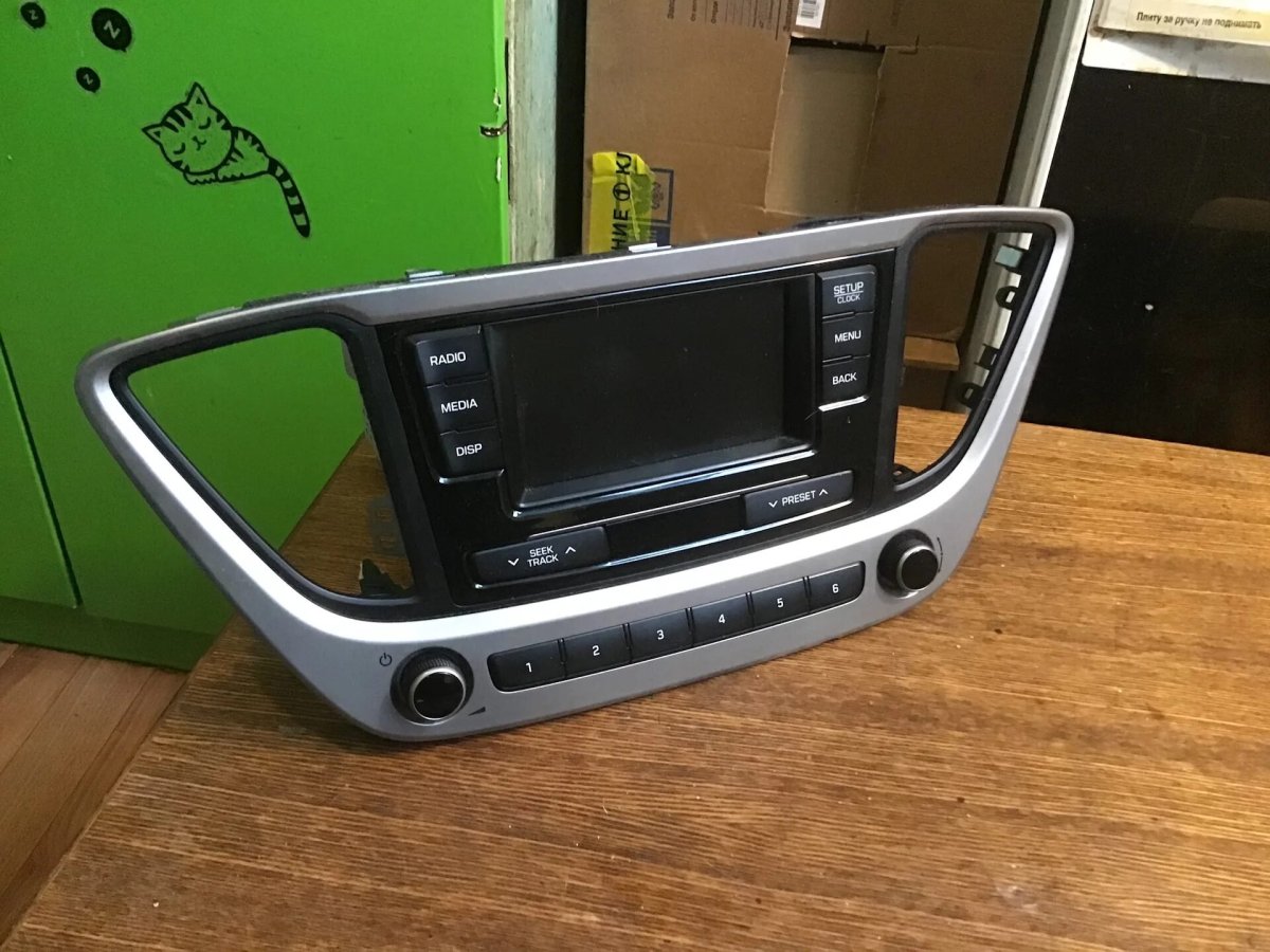 Магнитола Hyundai Solaris 2021