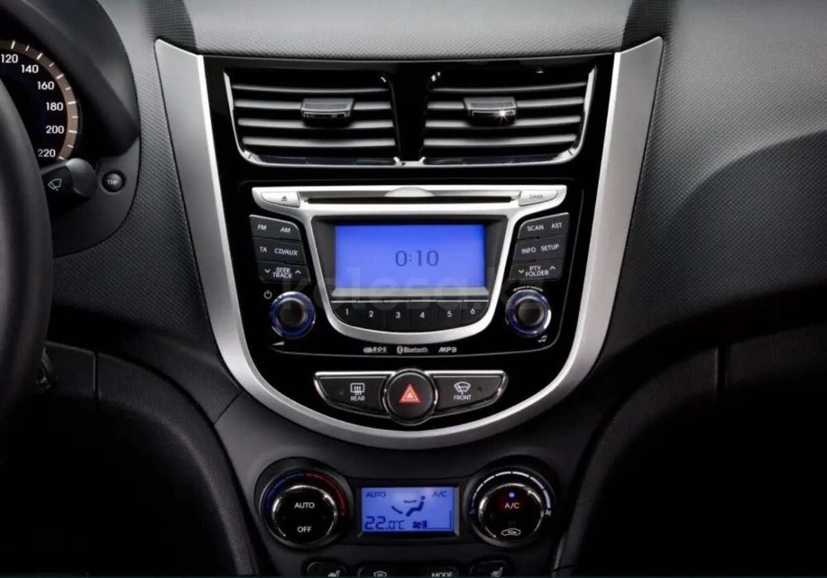 Штатная магнитола Солярис 2011