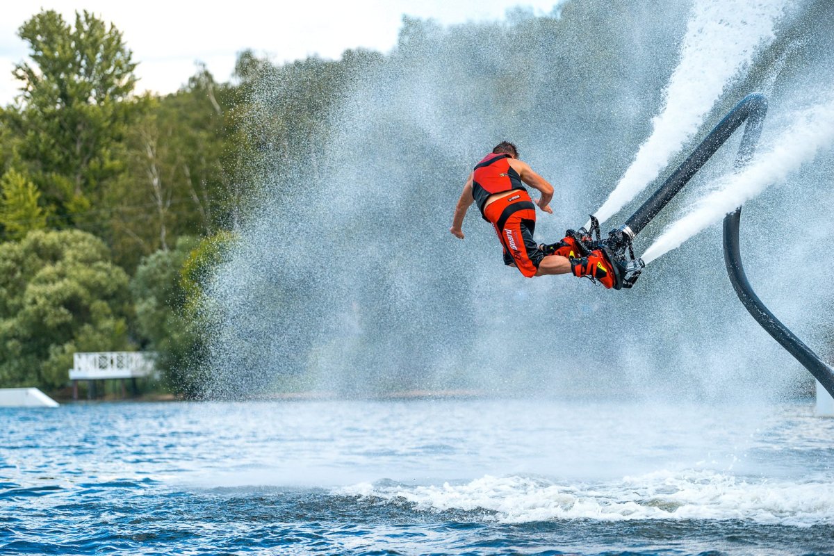 Флайборд катание