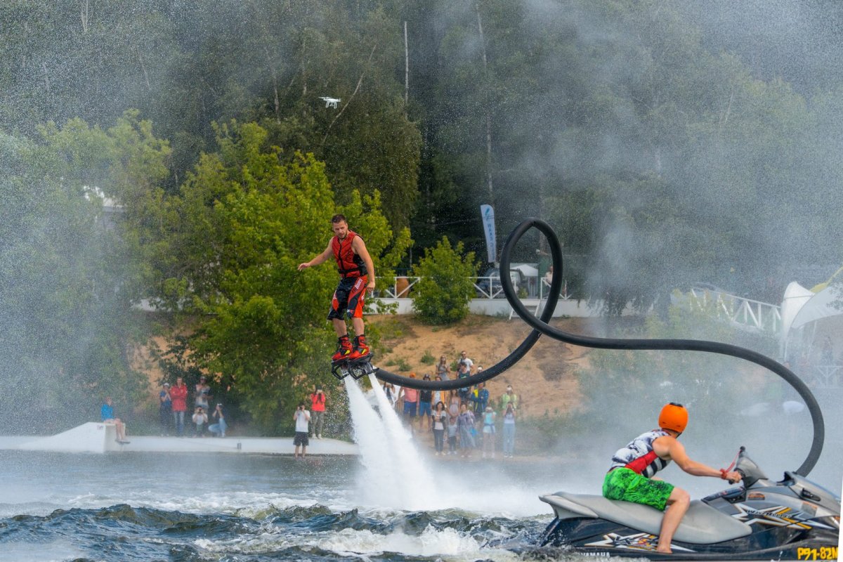 Флайборд шоу