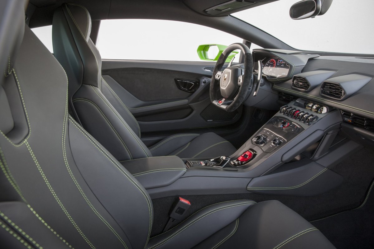 Lamborghini Huracan салон Black