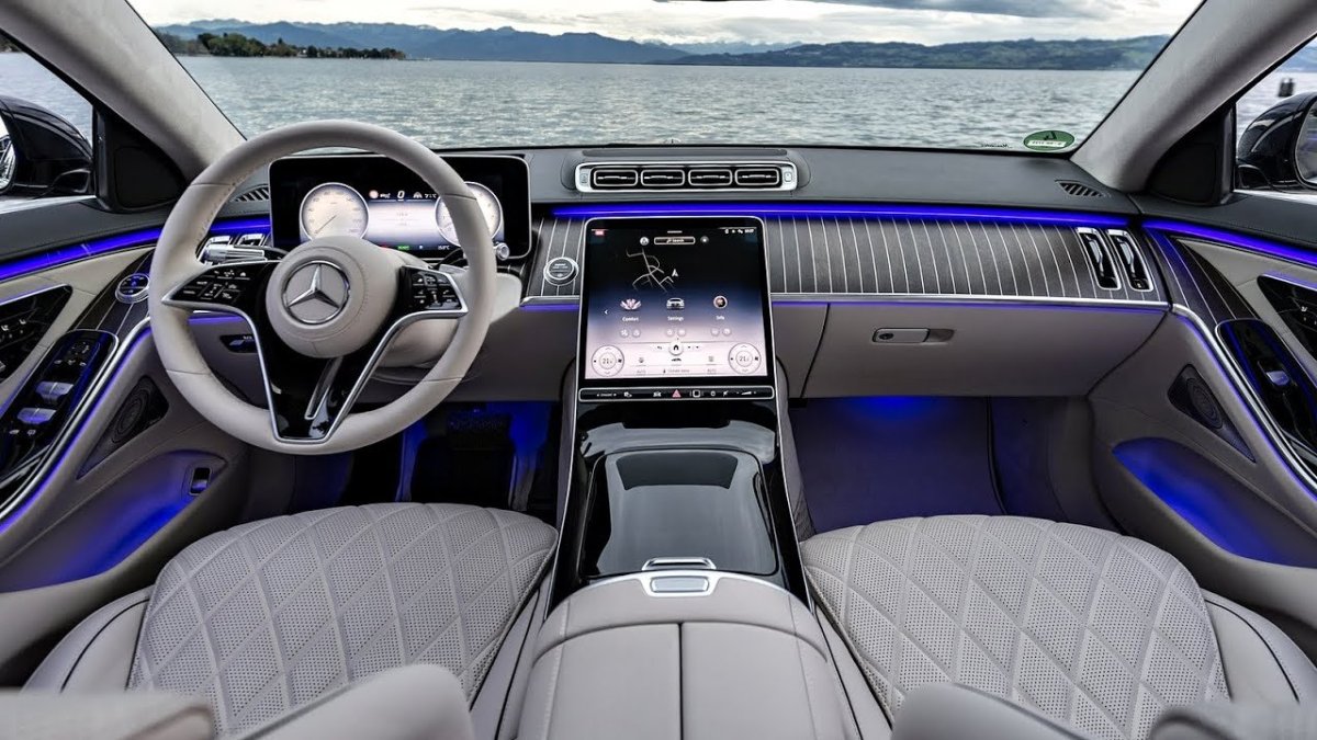 Mercedes Benz s 500 2021 салон