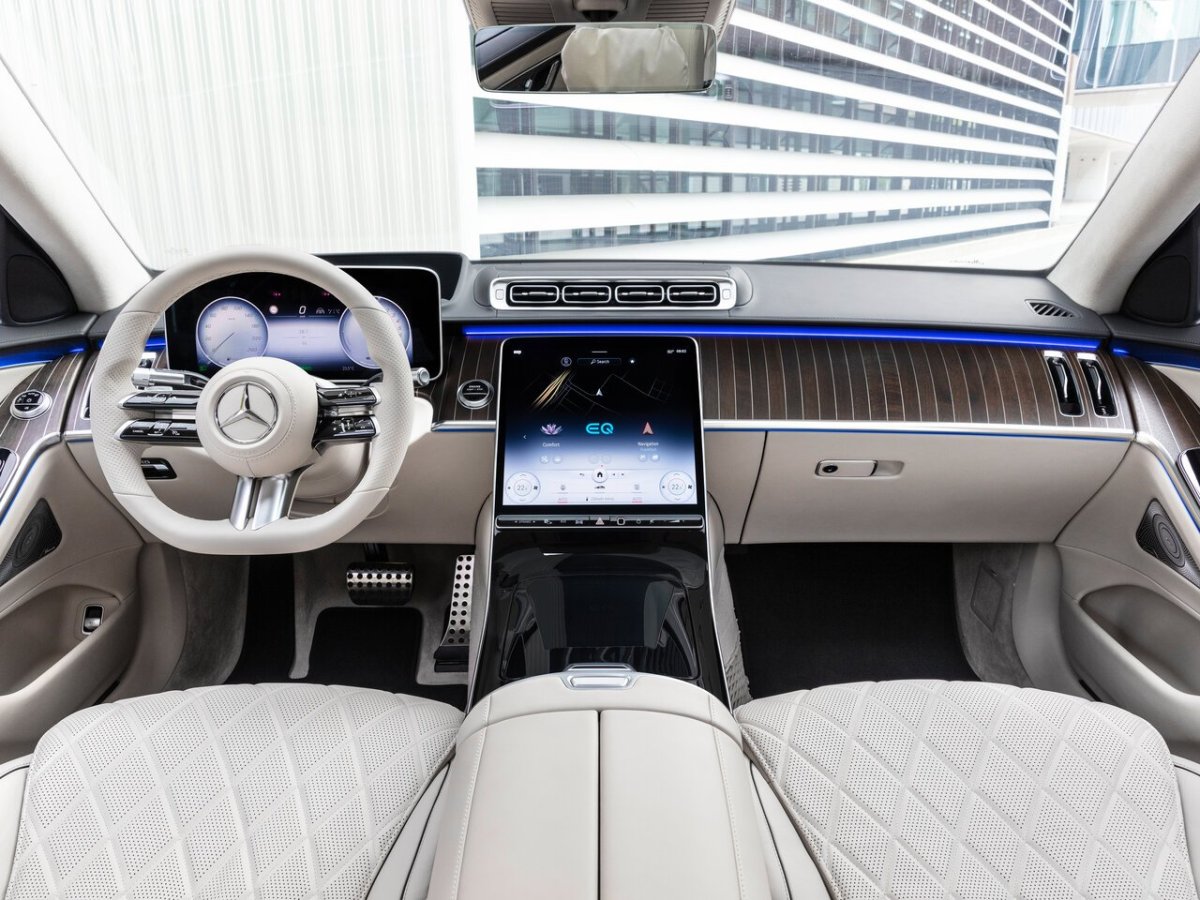 Mercedes s class w223 салон