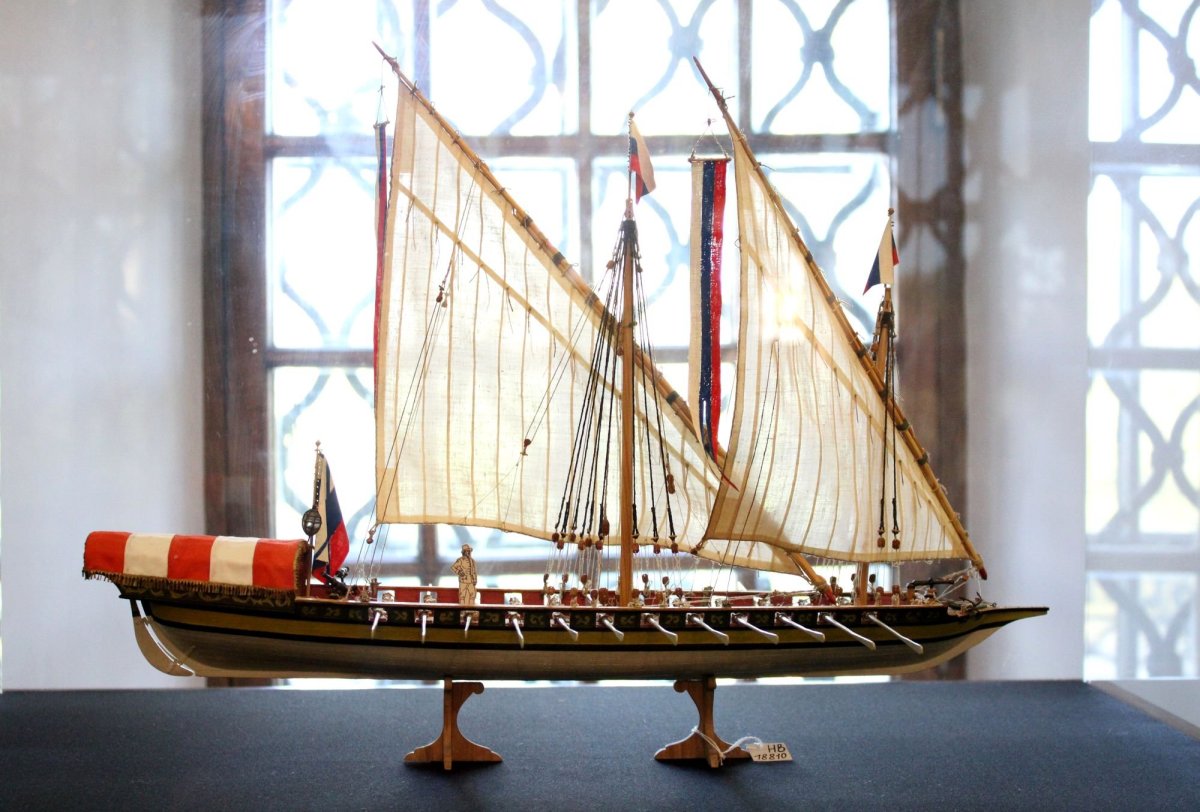 Скампавея корабль Петра 1