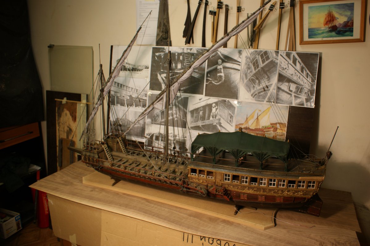 Галера «Тверь» — Императорская яхта Екатерины II