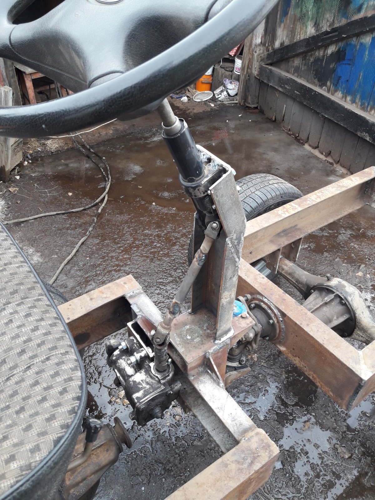 Трактор переломка 4х4 двигатель т40