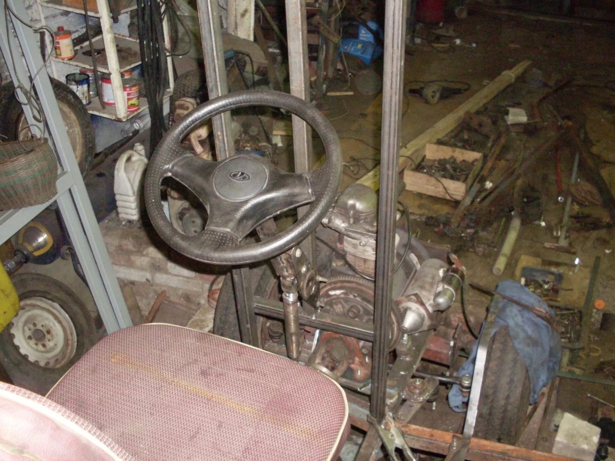 Рулевое на самодельный трактор