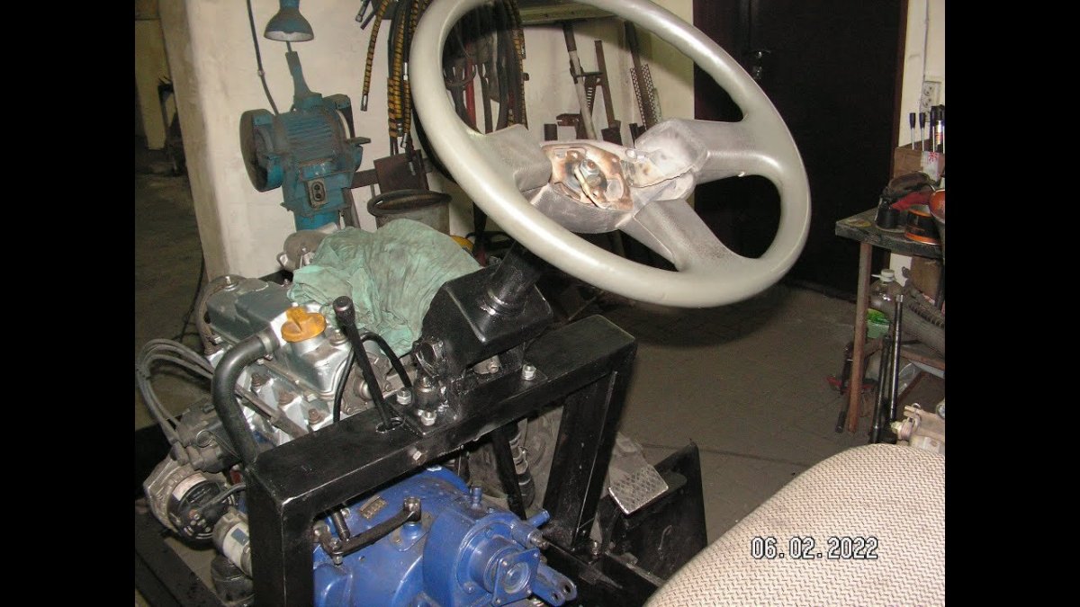 Самодельная рулевая колонка