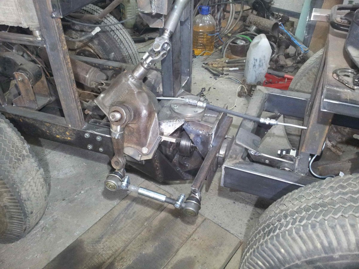 Минитрактор переломка 4х4