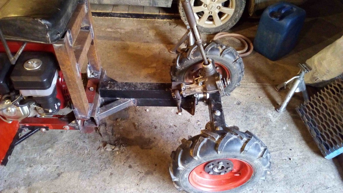 Адаптер МТ-1 К мотоблоку Нева