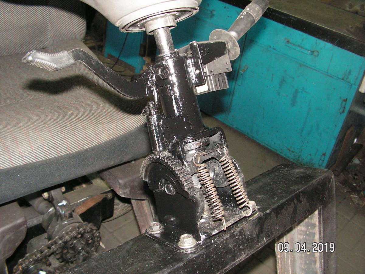 Рулевая колонка мотоблока Ока