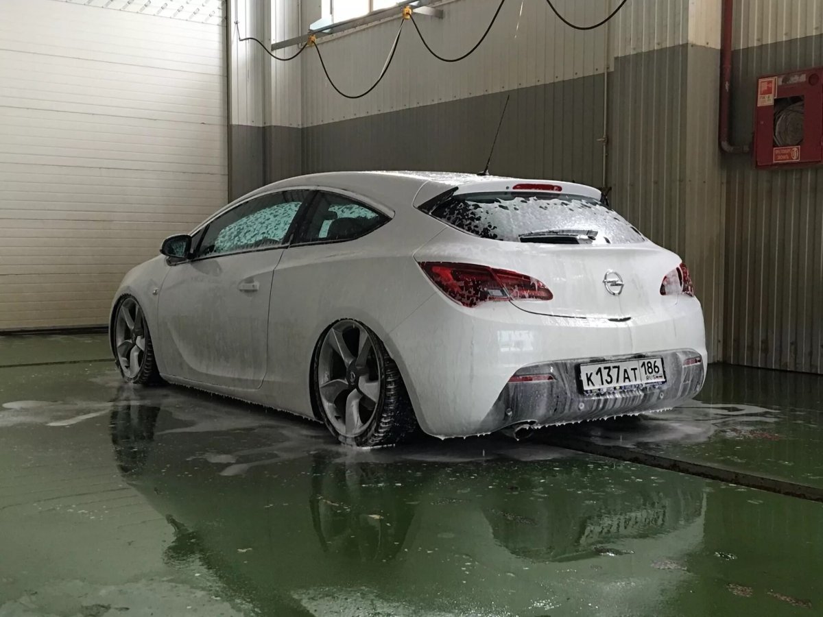 Opel Astra j GTC 1.4 обвесы