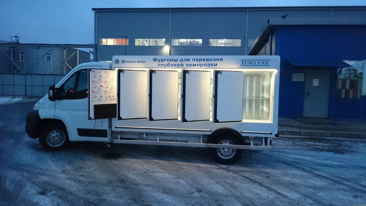 Фургон мороженица Carlsen Baltic