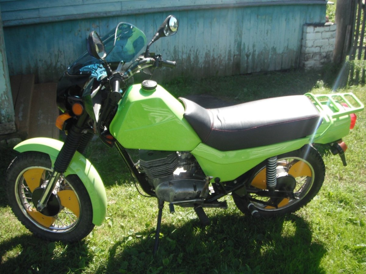 Мотоцикл Сова 175 зеленый