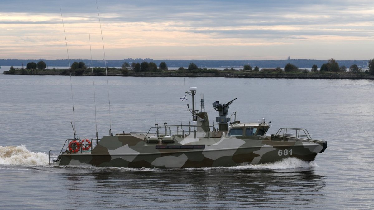 Противодиверсионный катер Раптор