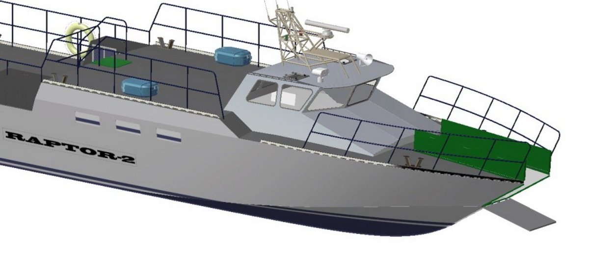 Катер 03160 «Раптор» чертежи