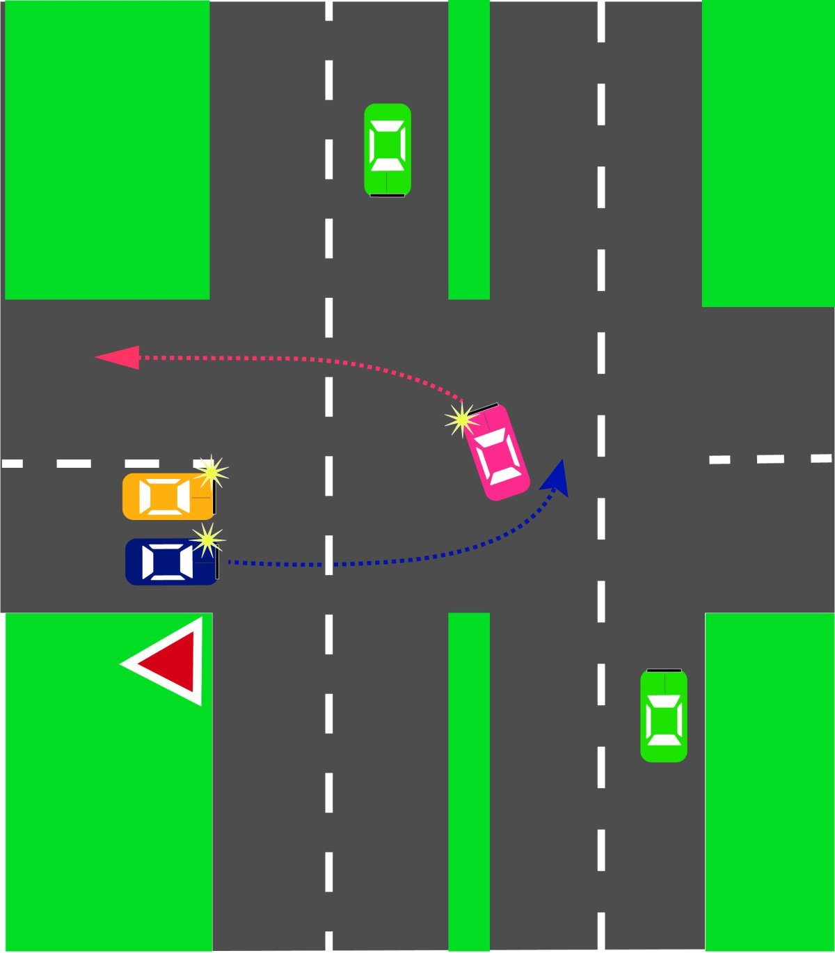 Перекресток ПДД