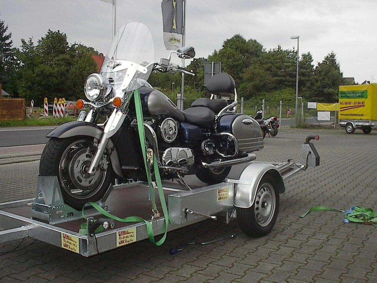 Харлей Дэвидсон с коляской