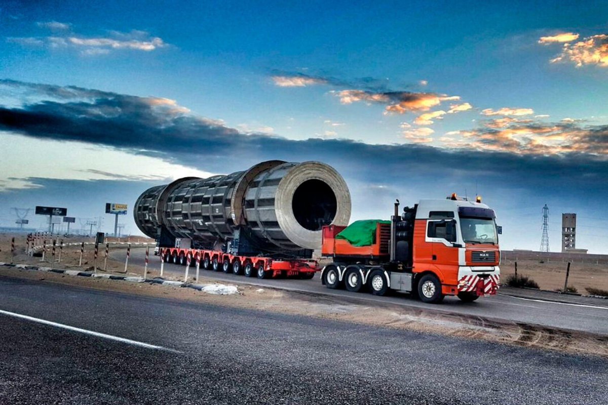 Негабаритные перевозки емкостей