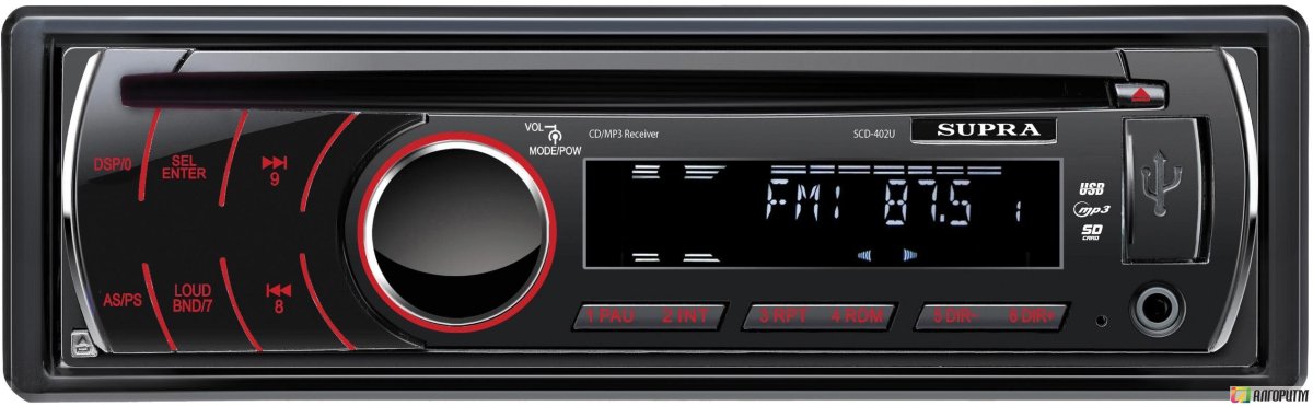Магнитола Supra SCD 402u