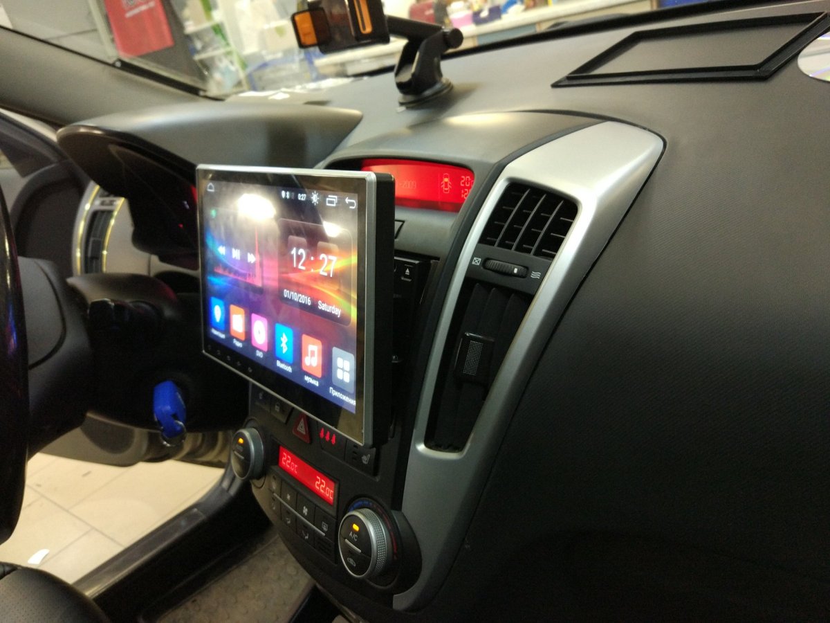 Kia Ceed 2010 магнитола 9 дюймов