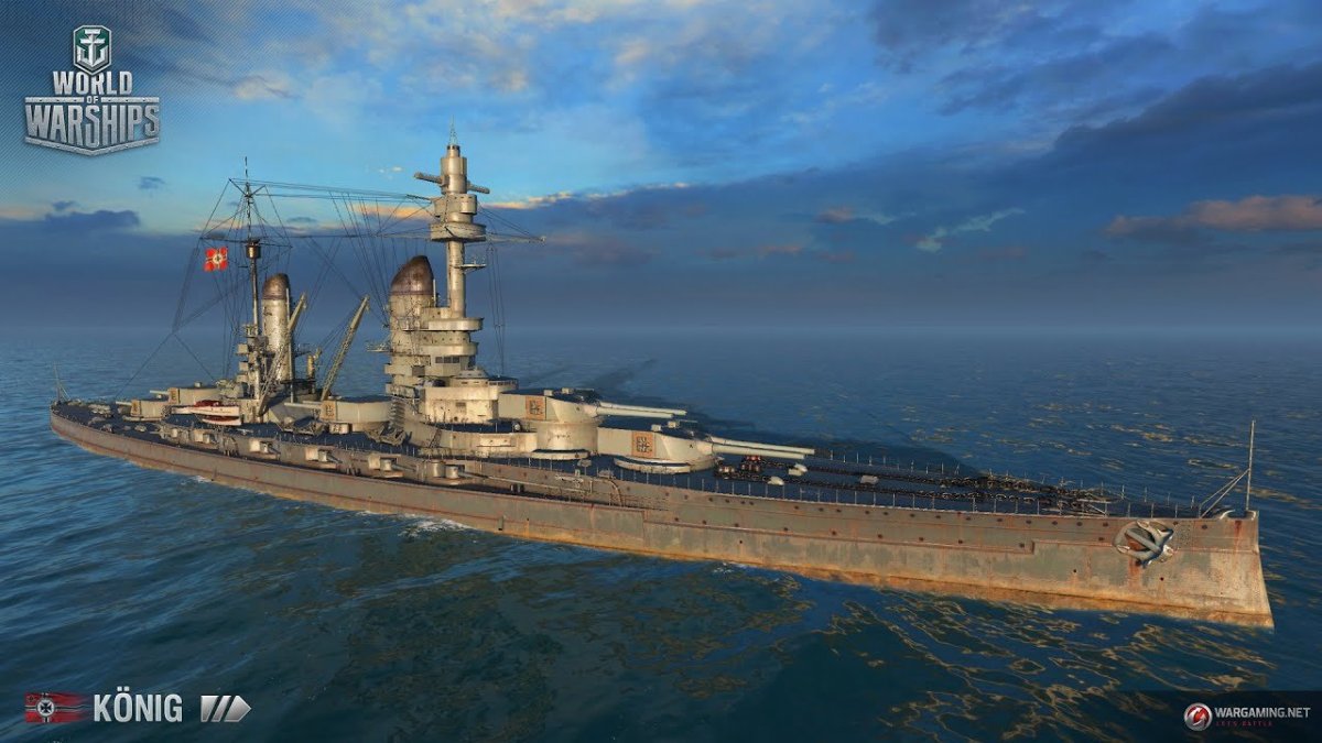 Линкор Байерн в World of Warships