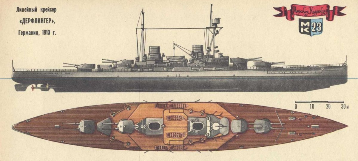 Дерфлингер линейный крейсер