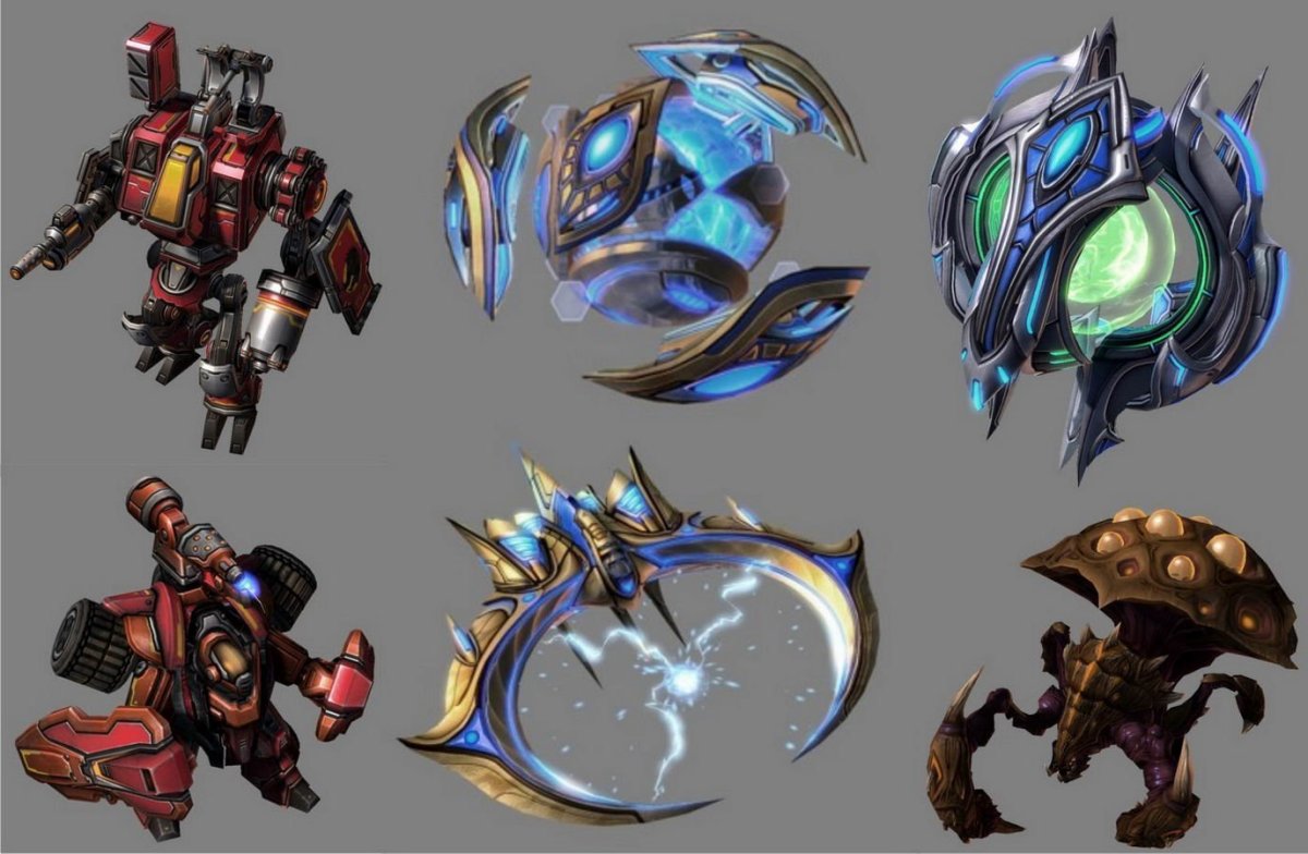 STARCRAFT 2 Протоссы юниты