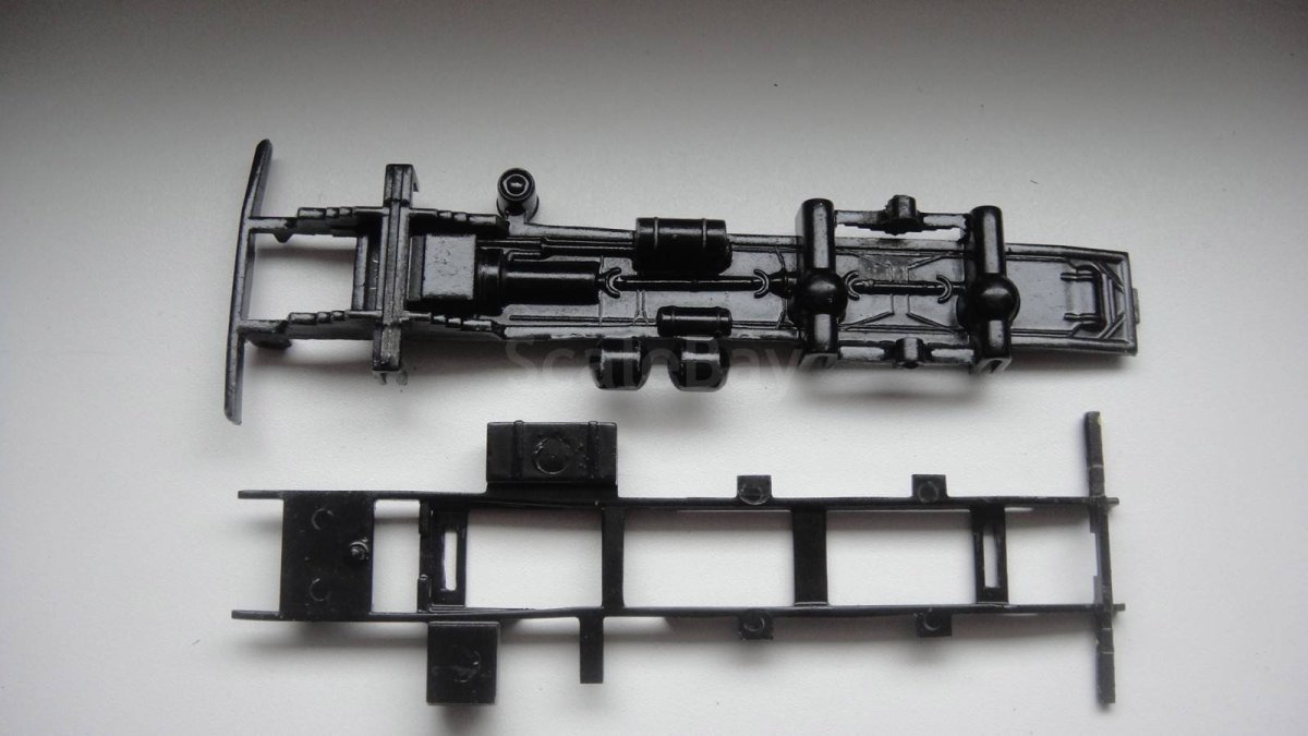 КАМАЗ-5320 рама сзади