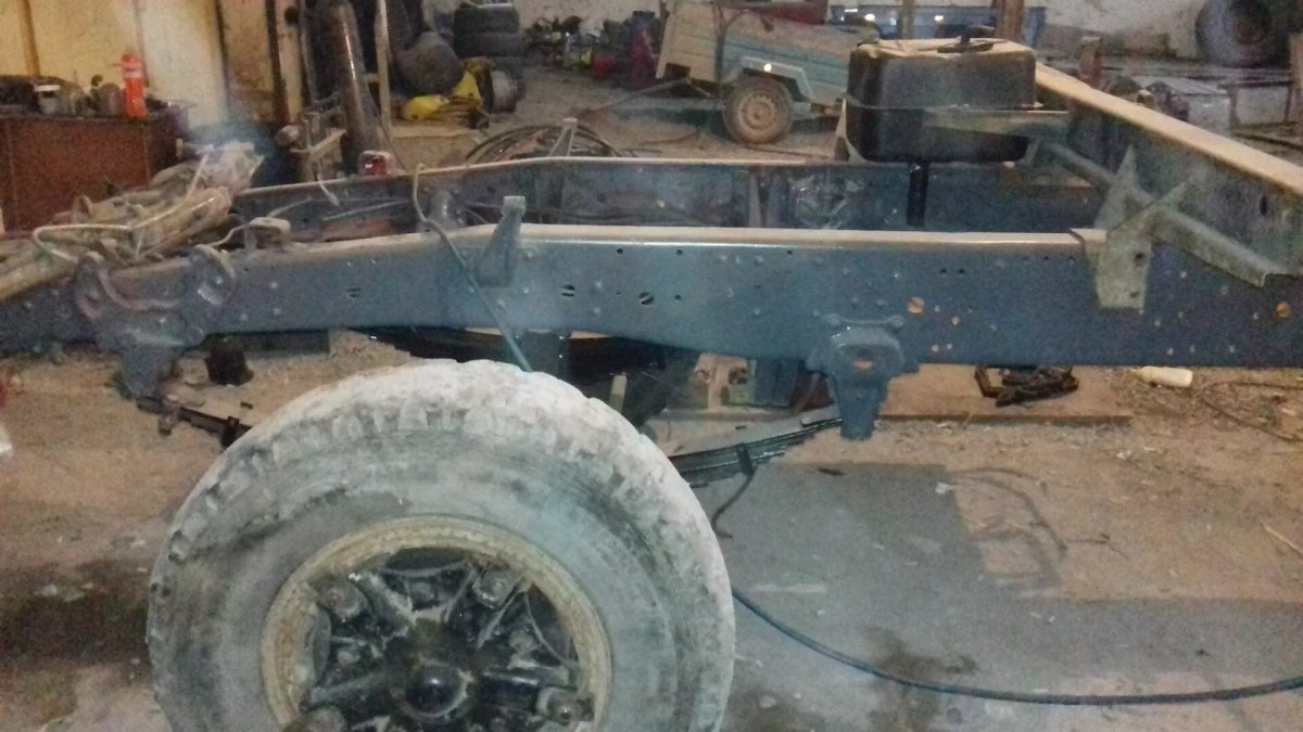 Рама КАМАЗ С кабиной