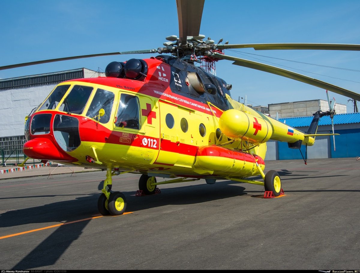 Вертолет ми-8 санавиация